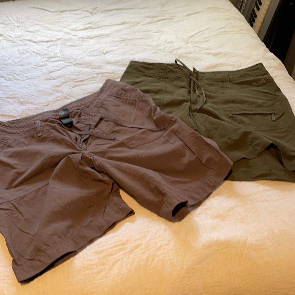 2 Pairs of North Face Shorts size 16